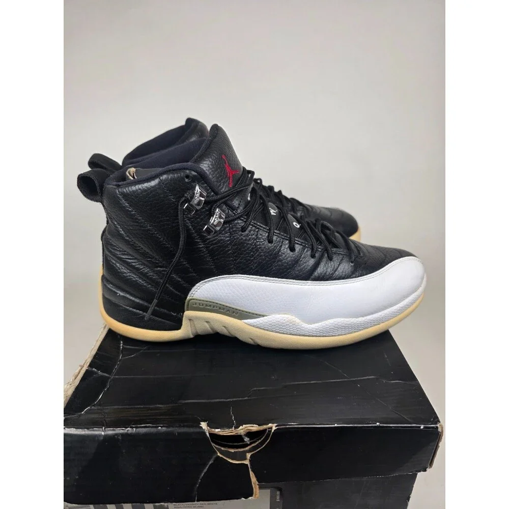 Air Jordan 12 Retro Playoffs  2012 130609-001 Men's Size 10 Used